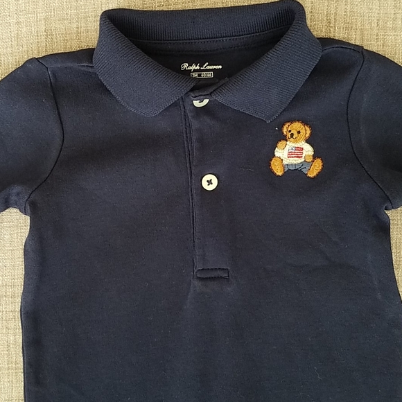 Ralph Lauren Footed Coverall - Picture 2 of 8